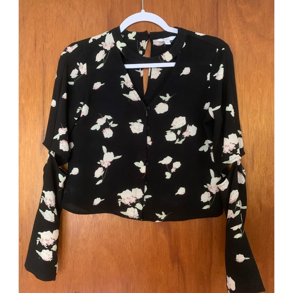 Floral Long Sleeve Blouse